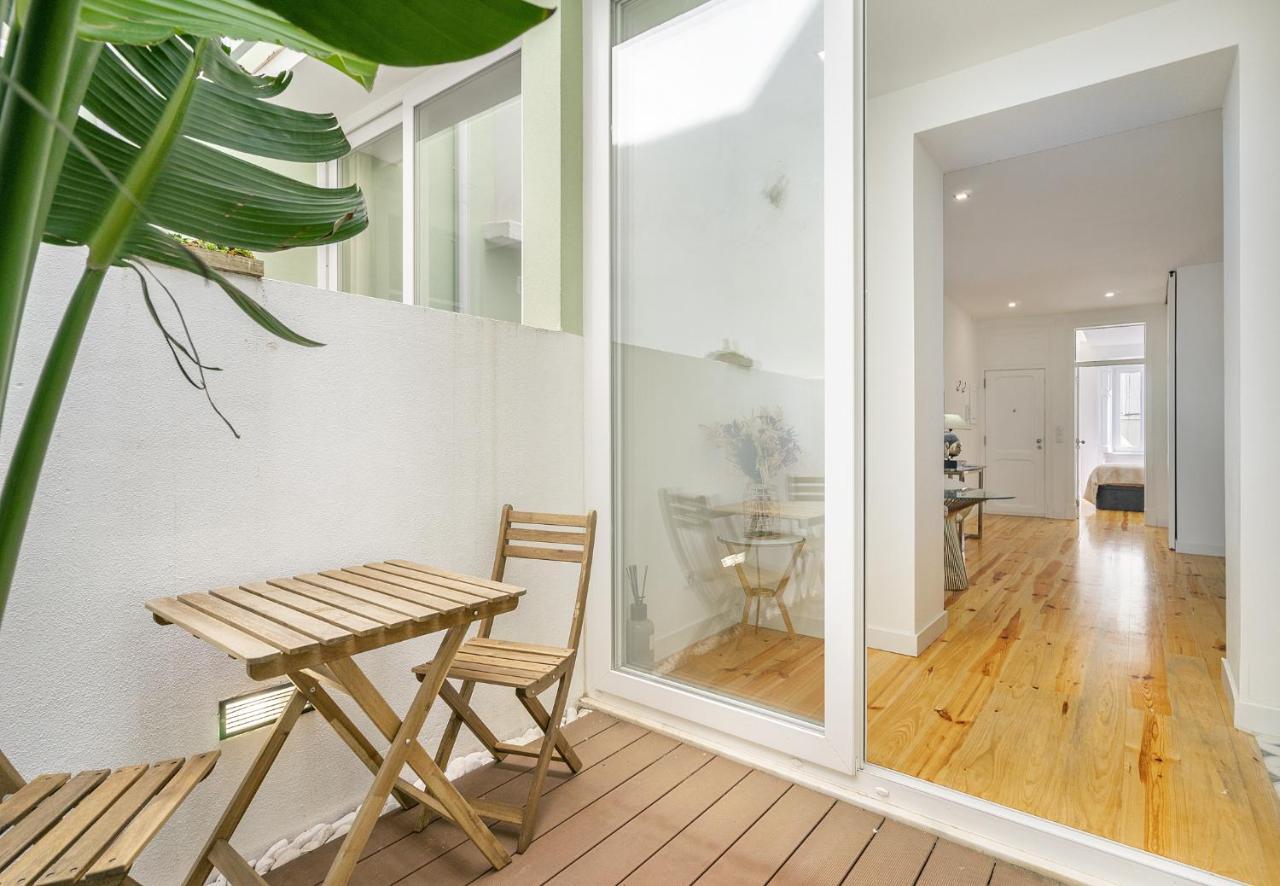 Whome Chic 1-Bed W/ Patio Perfect To Explore Lisbon Lisboa Exterior foto