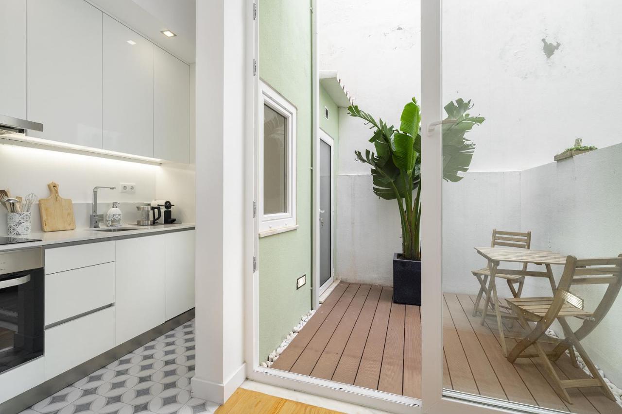 Whome Chic 1-Bed W/ Patio Perfect To Explore Lisbon Lisboa Exterior foto